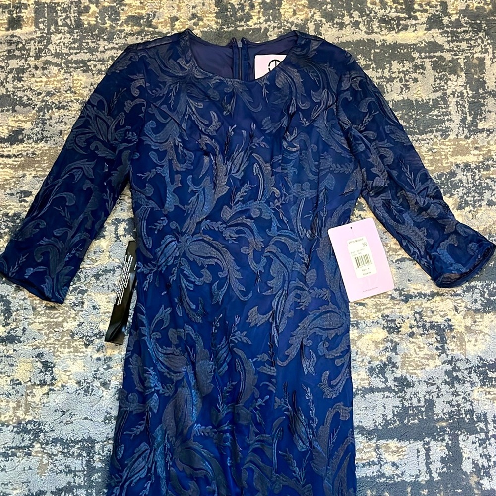 NWT Formal Maxi Blue Dress